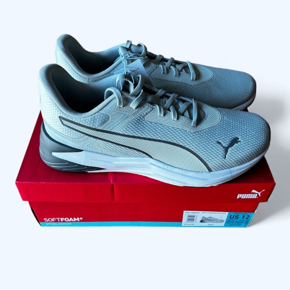 PUMA Men's Disperse Sneaker Gray Size 12 - Picture 2 of 7